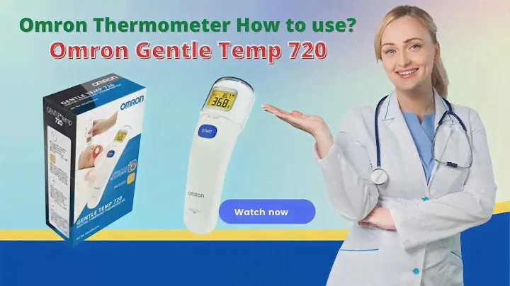 Omron Thermometer How to Use? || Omron Gentle 720 Thermometer.