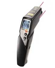 Testo 830-T4 Пирометр с 2-точечным лазерным целеуказателем, -30…+400°C, оптика 30:1