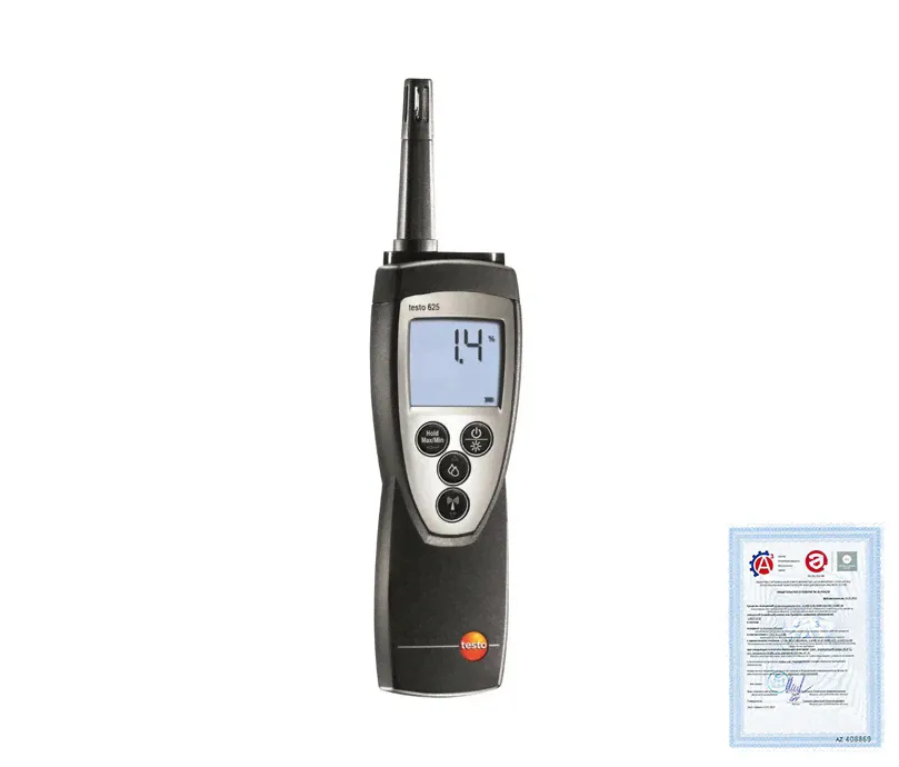 Поверка термогигрометра Testo 625-1