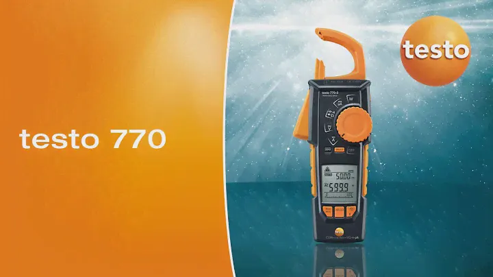 Pinzas Amperimétricas Testo 770 | Be Sure