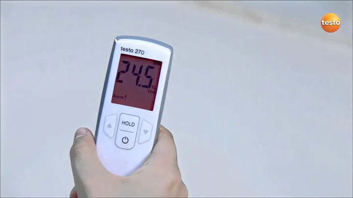 Настройка Testo 270