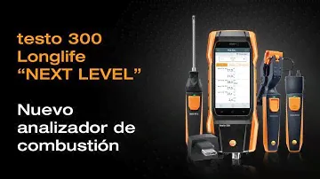 Nuevo analizador de combustión testo 300 Longlife NEXT LEVEL | Be sure.  Testo
