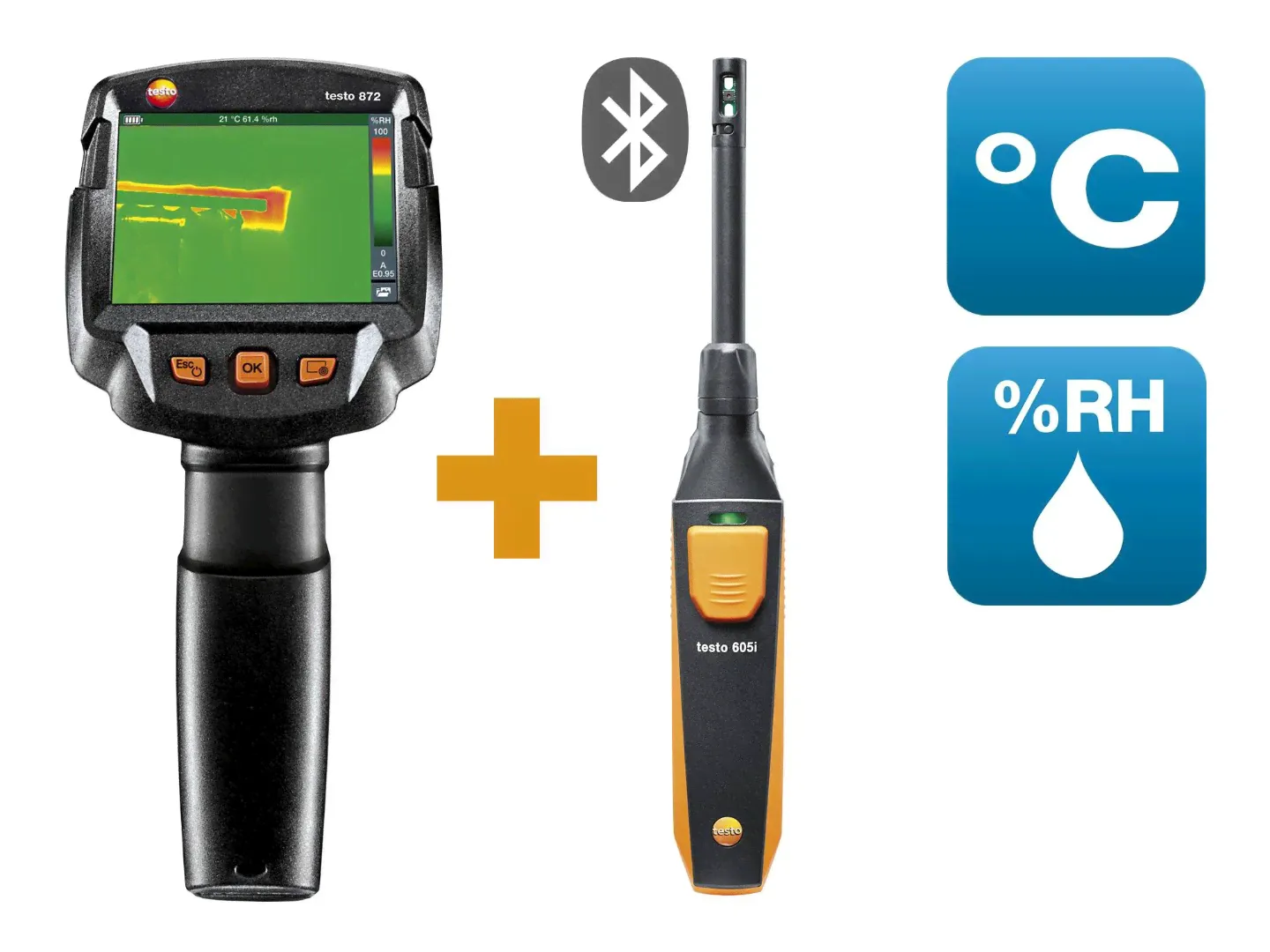 Тепловизор testo 872 - Комплект Тепловизор Testo 872 + 605i