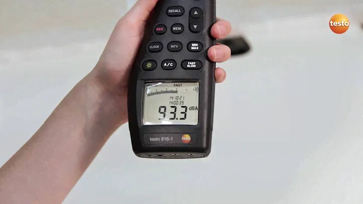 Kalibrierung durchführen testo 816-1: Videoanleitung