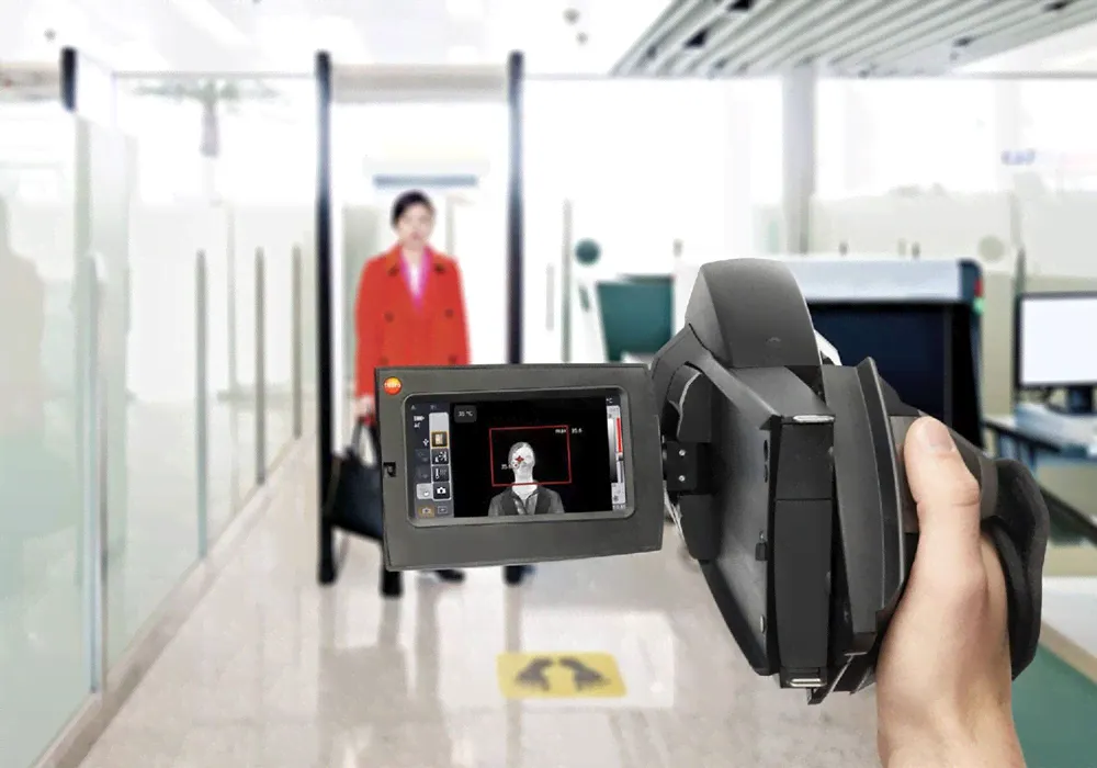 testo 890-2 тепловизор с функцией FeverDetection