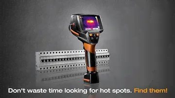the testo 875-1i Thermal Imaging Camera - Electrical Maintenance