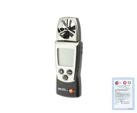 Поверка термогигроанемометра Testo 410-2