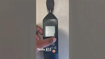 Testo DB meter - sound level measuring meter