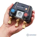 testo 550i — цифровой манометрический коллектор с 2-х ходовым блоком клапанов и Bluetooth, управляемый через приложение