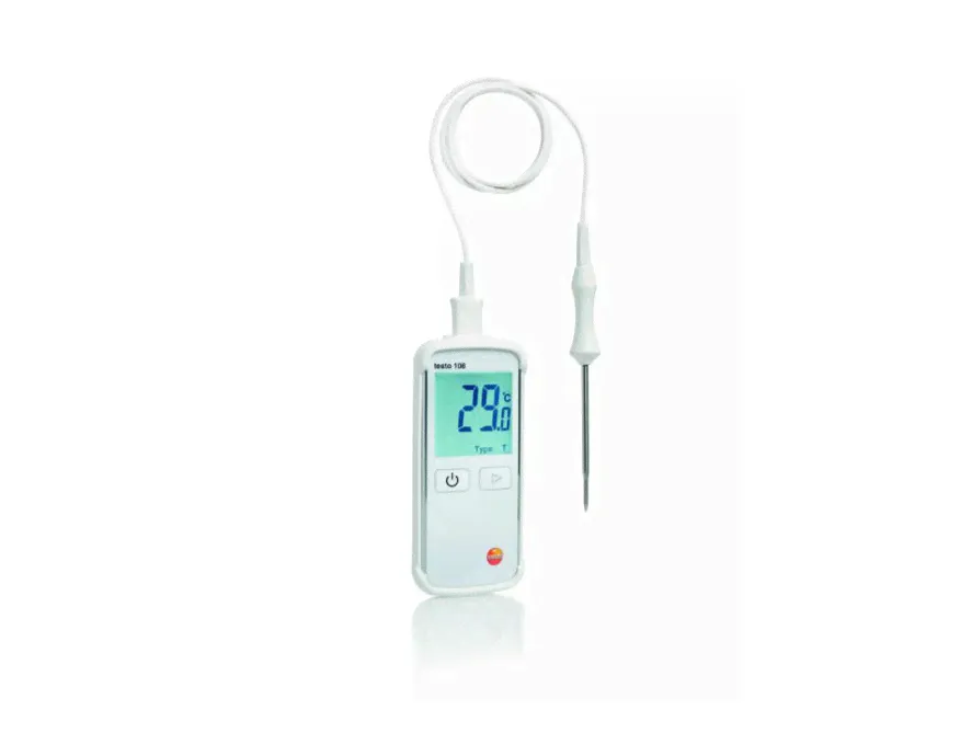 Поверка термометра Testo 108-2