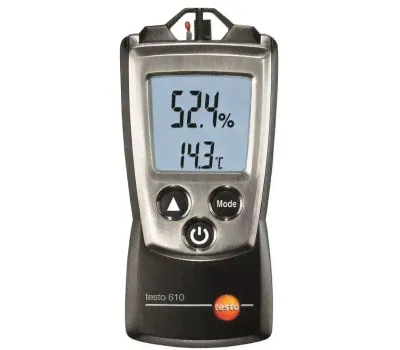 Карманный термогигрометр с поверкой Testo 610