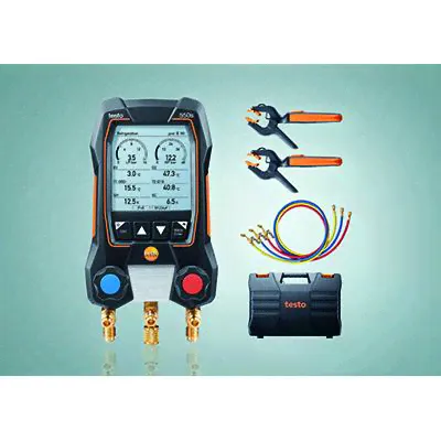 Цифровой манометрический коллектор testo 550s комплект 3-0