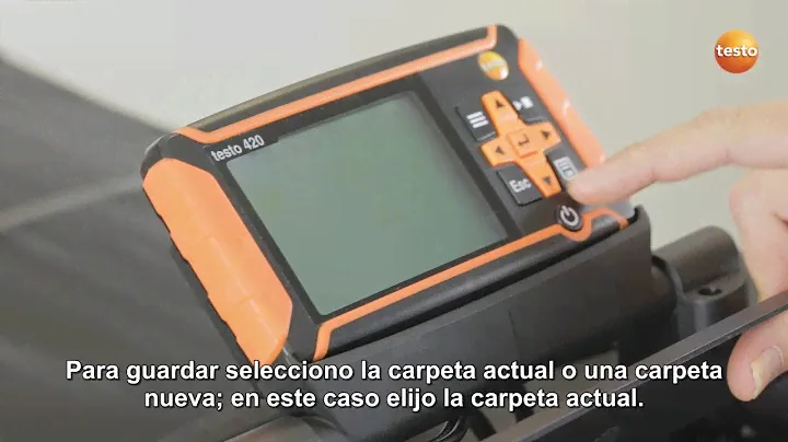 Testo 420 - Aplicación