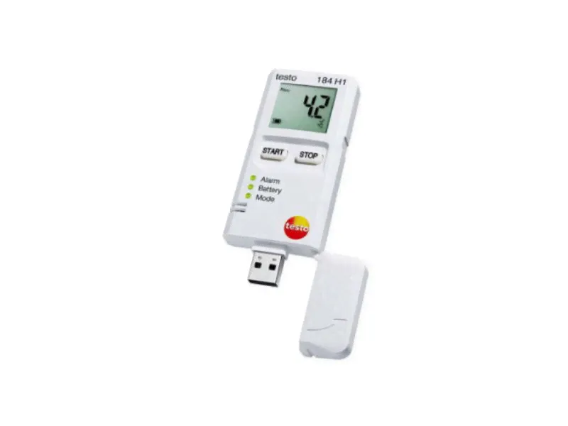 Поверка логгера Testo 184-H1-1