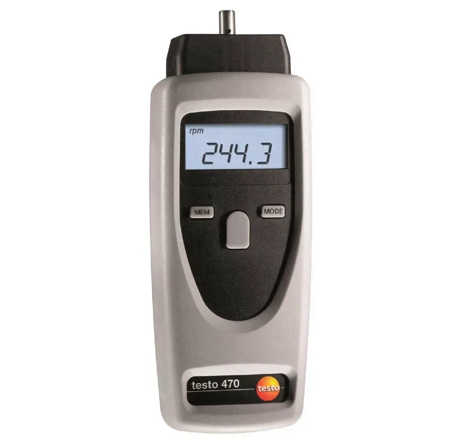 testo 470 - контактный и бесконтактный тахометр 0563 0470-0