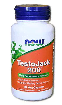 NOW Testo Jack 200 Extra Str (60 вег.капс)-0